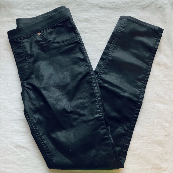 H&M Pants - H&M Shiney black pants